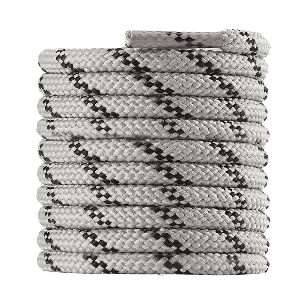 CCSOFTIME Round Work Boot Laces - Heavy Duty, Thick Replacement Laces for Men, Women, Adults - Walking, Hiking, Steel Toe, Safety, Hunting Boots