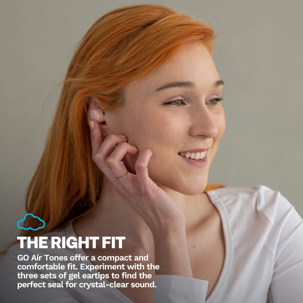 JLab Go Air Pop+ Earbuds, Dual Connect, EQ3 Sound, Black