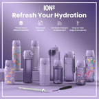 ION8 Leak Proof Water Bottle, 500ml (18oz), Fighter Jets