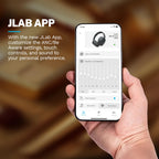 JLab JBuds Lux ANC Wireless Over-Ear Headphones, Mauve