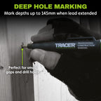 Tracer Deep Hole Carpenter Pencil | Work Pencil, Holster & Sharpener