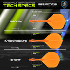 WINMAU | Fusion Integrated Dart Flights & Dart Stems | No.2