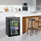 Mini Beverage Refrigerator Cooler -Small Beverage Fridge 1.4cu.ft