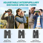 Kylietech High Power 12x42 Binoculars for Adults Fogproof & Waterproof