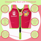 SwimBest Swim Vest - For Baby, Toddler & Kids. Adjustable Buoyancy Swim Jacket, ideal for pools/beaches/holidays & Learning to Swim