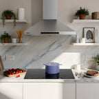 CIARRA Portable Range Hood, 2-Speed Desktop Kitchen Exhaust Fan