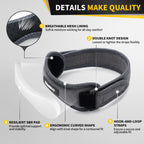 CAMBIVO 2 Pack Patella Tendon Knee Strap for Meniscus Tear & Osgood Schlatters Relief - Adjustable Knee Support for Running Stability, Jumper's Knee, Hiking & Gym Squats