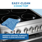 Avanti 20-Inch Freestanding Electric Range with Ceramic Glass Cooktop, in Black (CERU200P1B)