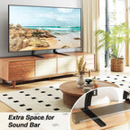 5Rcom Universal Tabletop TV Stand Base for 22-65 Inch Flat Screen TVs