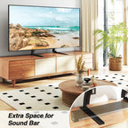 5Rcom Universal Tabletop TV Stand Base for 22-65 Inch Flat Screen TVs