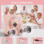 Gueray CD Player Portable Bluetooth Desktop CD Players for Home