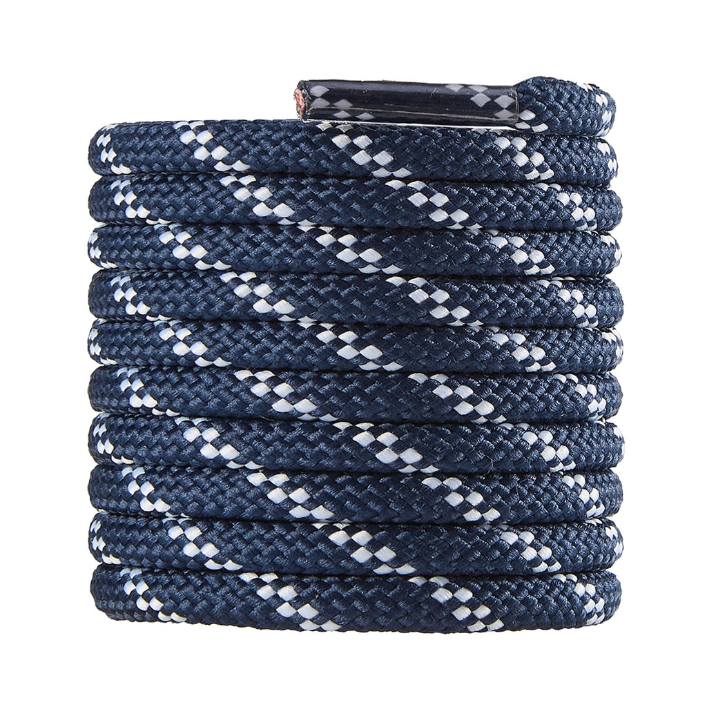 CCSOFTIME Round Work Boot Laces - Heavy Duty, Thick Replacement Laces for Men, Women, Adults - Walking, Hiking, Steel Toe, Safety, Hunting Boots