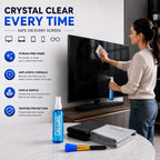 Betron Screen Cleaner Spray Kit with Cloth for TV, Laptop, Monitor, 500ml