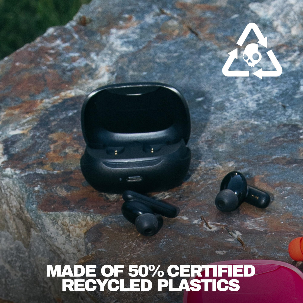 Skullcandy Smokin’ Buds Wireless Noise Isolating Earbuds - Preppy Sage