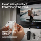 Twelve South AirFly SE, Bluetooth Wireless Audio Transmitter Adapter, White