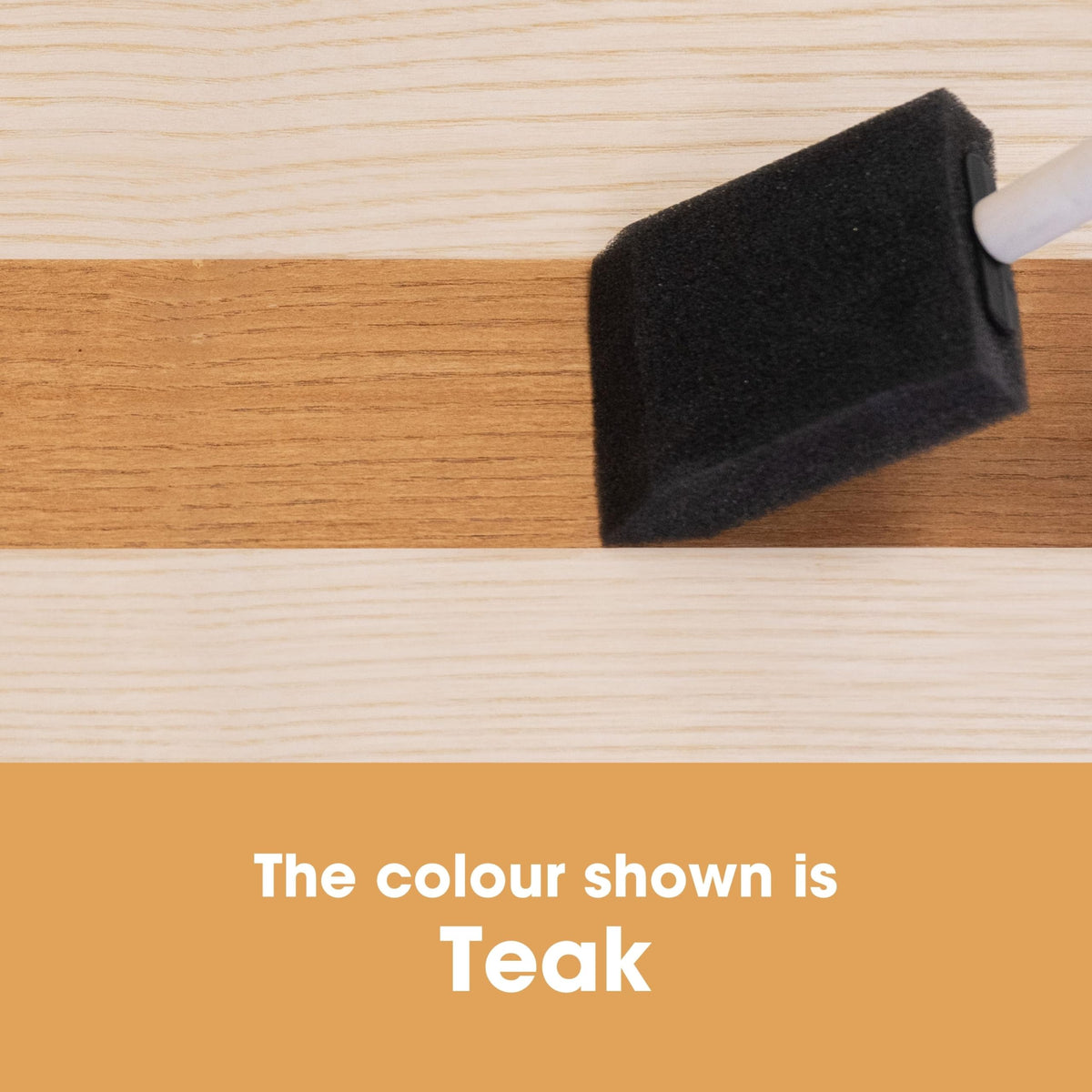 Furniture Clinic Wood Stain (Dark Oak) – Fast Drying, Highly Concentrated, and Easy-to-Apply Wood Stain for All Indoor & Outdoor Wood – Water Based & Non-Toxic – 250ml