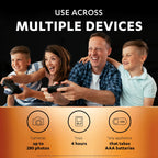 DURACELL AA Rechargeable Batteries (4 Pack) 1.2V, 2500 mAh NiMH
