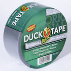 Duck Tape Original White Duct Tape, 50mm x 5m Heavy Duty, Waterproof Gaffer, Gaffa Sticky Tape, Strong Adhesive Cloth Repair Tape, Suitable for Packing boxes, Moving House, Parcels or Packaging