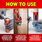 Gorilla Filler 500ml - Expanding Foam Filler | Weatherproof - Ideal for Pipes, Windows, Doors (For Internal & External Use) 500ml