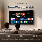 HYE 43" LED Smart TV - 4K Ultra HD, Samsung Tizen OS & Gaming Hub, Black
