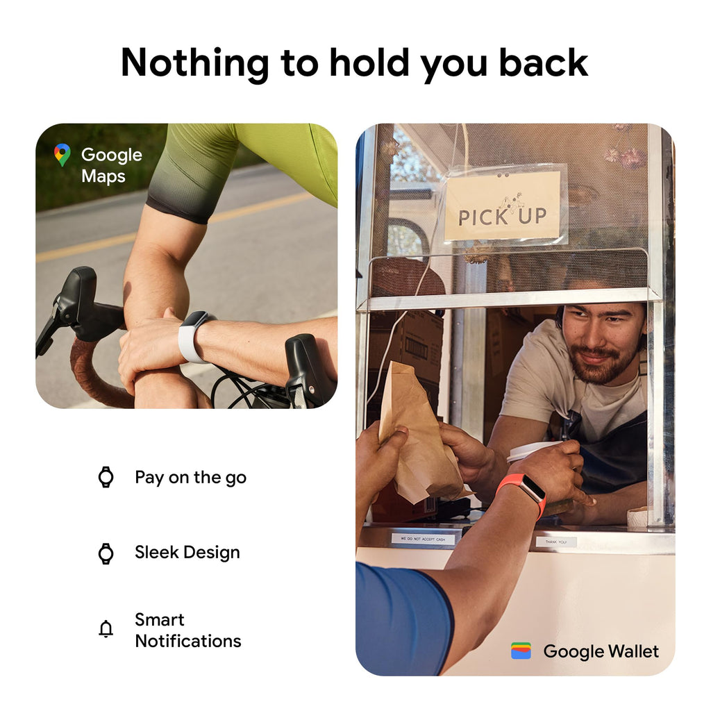 Fitbit Google Charge 6 Activity Tracker with 3 Months Google Health Membership Included, 7 Days Battery Life and Google Wallet and Maps, Obsidian/Black Aluminum