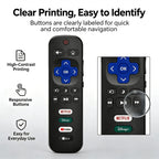 SolarCell Replacement for Samsung TV Remote 2026-2019, Solar Powered, Fast Self-Charging Samsung Smart TV Remote Control, USB-C Rechargeable, Universal, Voice Search, Bluetooth, 2-Year Warranty