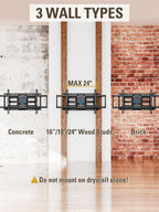 Mounting Dream Full Motion TV Wall Mount for 42-90 Inch TV up to 154lbs