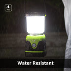 LE Camping Lantern Battery Powered, 1000lm Camping Light, Warm & Cool Lamp