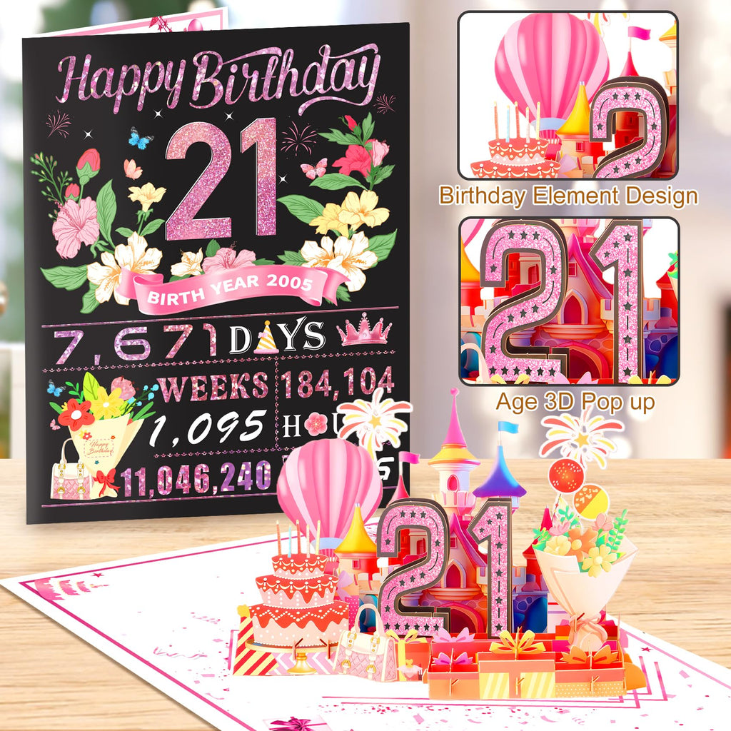 16th Birthday Card for Girl Boy Son Daughter, Big Pop Up 16th Birthday Cards for Grandson Granddaughter, Back In 2010 Funny 16 Year Old Birthday Decorations