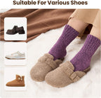 Niorasen Women's Thermal Socks, 3 Pairs Full Cushioned, Cosy Gift Winter