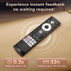 【2-Pack】 for Roku TV Remote,Replacement for TCL,ONN, Hisense Roku TVs