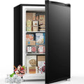 Feelfunn 3.0 Cu.ft Mini Freezer, Small Upright Freezer, Black