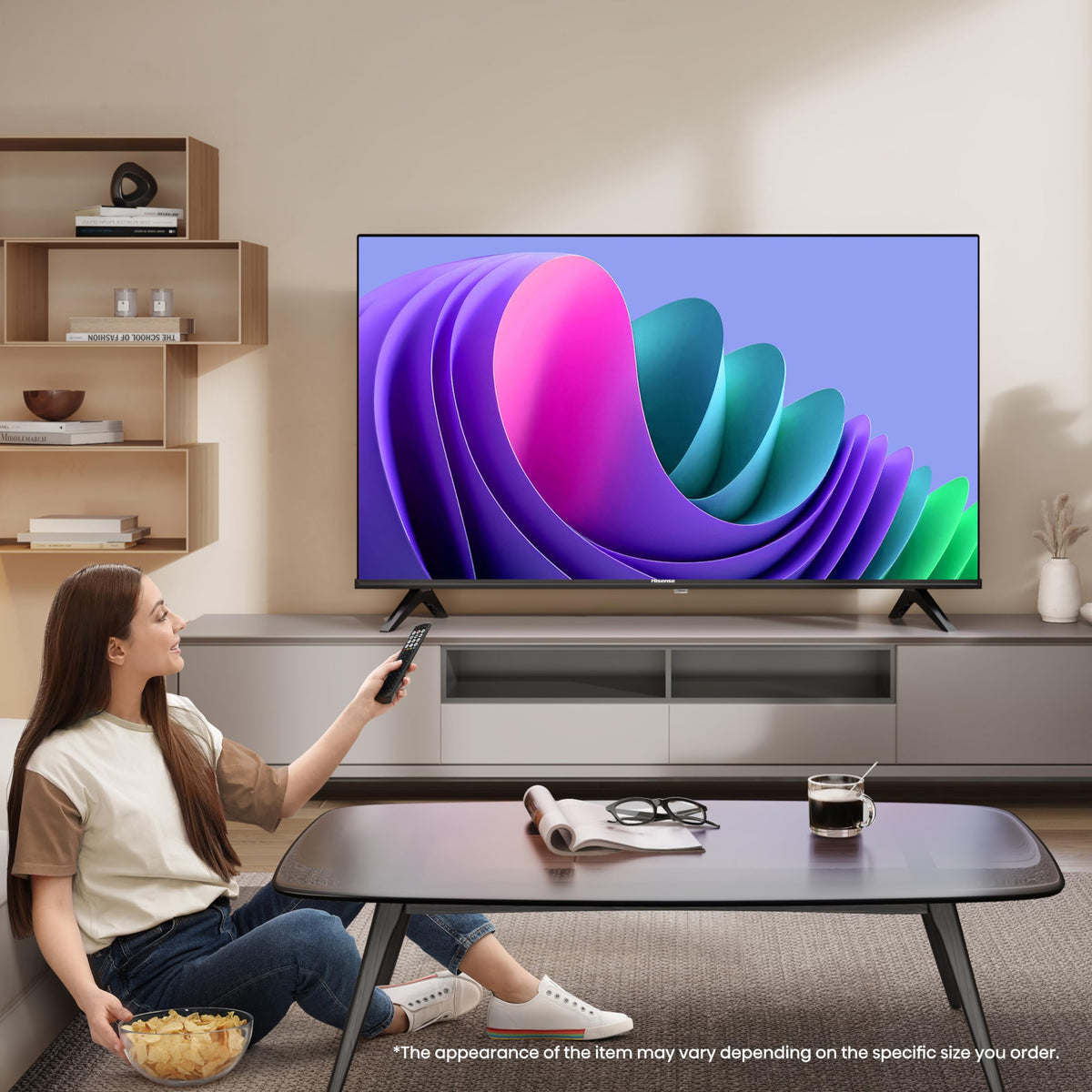 Hisense 40 Inch 40E4QTUK FHD LED TV with Freely