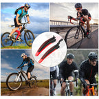 Bike Mudguard Set, Portable Adjustable Road Mountain Bike Bicycle Cycling Tires Front and Rear Mud Guard Fenders for MTB Mountain Road Bike