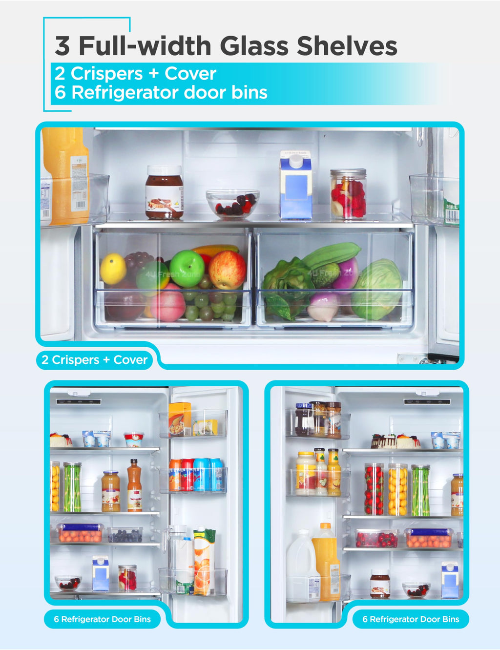 BLACK+DECKER 14 Cu. Ft. Convertible Freezer Refrigerator, Upright Freezer with Glass Shelves, ENERGY STAR rated, Frost Free, BUC1400XB, Black