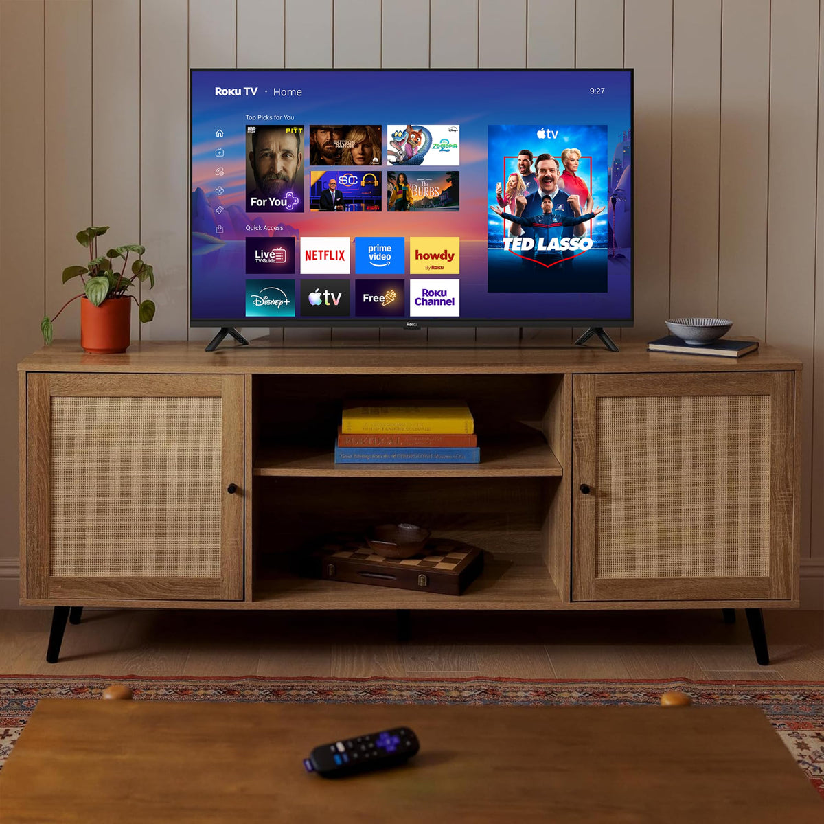 Roku 85-Inch Select Series Smart TV 2026-4K QLED TV - Roku TV