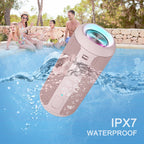Ortizan X10 Portable Bluetooth Speaker (1st Gen), IPX7 Waterproof, Wireless