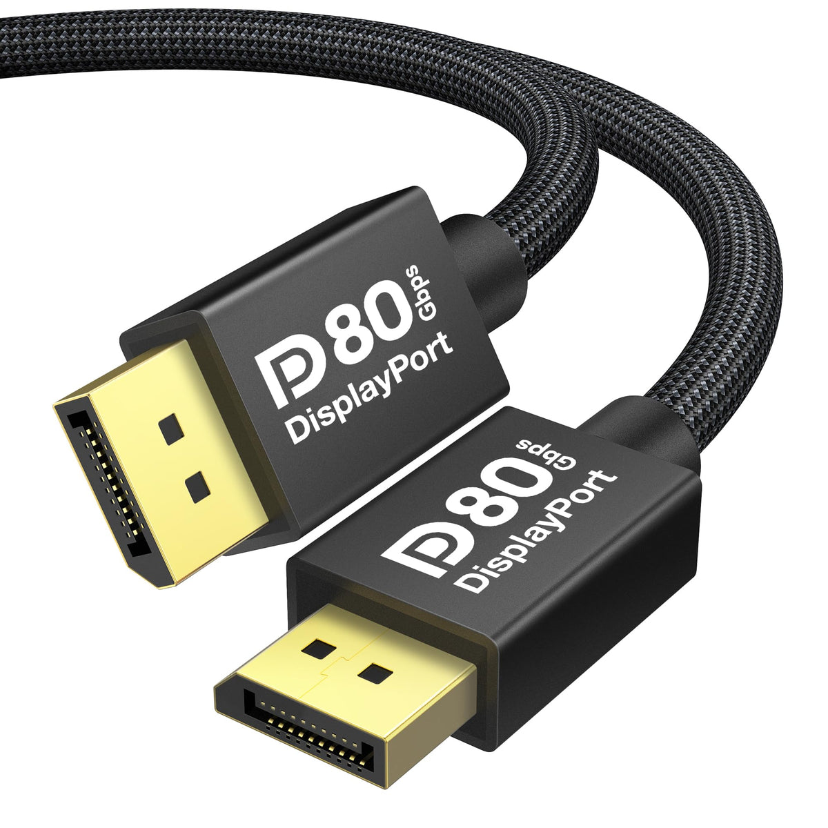IVANKY VESA Certified 8K DisplayPort Cable 1.4, 6.6ft DP Cable Supports HDR