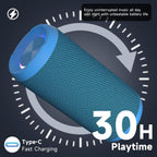 Ortizan X10 Portable Bluetooth Speaker (1st Gen), IPX7 Waterproof, Wireless