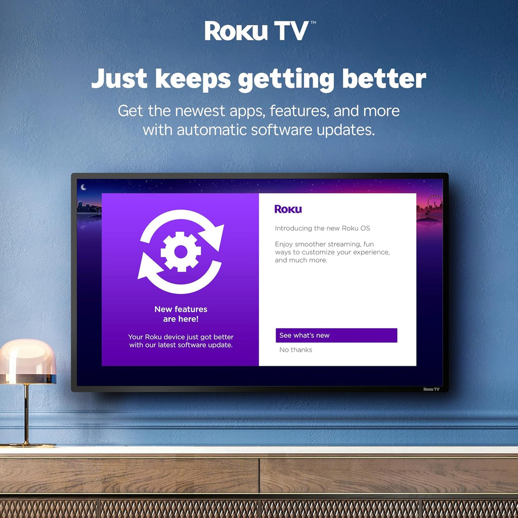 Hisense 55" Class E6SR Series Hi-QLED 4K UHD Smart Roku TV (55E6SR, 2026 Model) - Dolby Vision, Game Mode Plus, VRR, ALLM, DTS Virtual:X, Apple AirPlay, Compatible with Alexa and Google Assistant