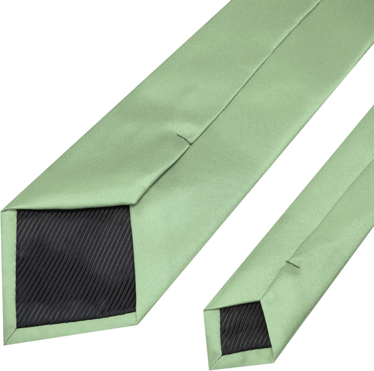 RBOCOTT Solid Color Tie Mens Necktie for Business and Wedding Party