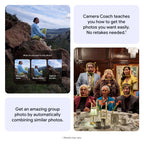 Google Pixel 10a - 7 years of new updates and features, 30+ hours battery, Camera Coach, Gemini Live, Pixel Safe - Obsidian, 128GB