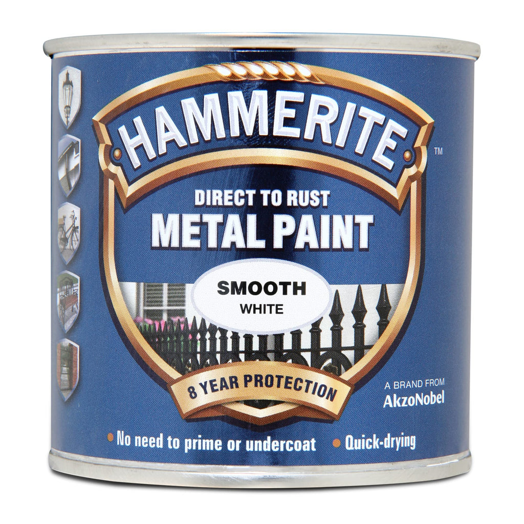 ICI Hammerite 5092824 Direct to Rust Metal Paint - Smooth Red Finish 750ML