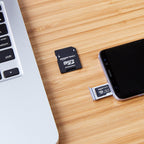 Amazon Basics microSDXC Memory Card, 64GB, A2, U3, 100MB/s Read Speed, Black, 2-Pack