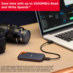 SanDisk Extreme Portable SSD 1TB - Up to 1050MB/s Read Speeds (Older Model)
