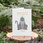 Manta Makes Leaving card goodbye good luck card, retirement new job card to go with sorry your leaving gifts for colleagues women or men
