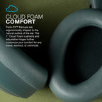 JLab JBuds Lux ANC Wireless Over-Ear Headphones, Mauve