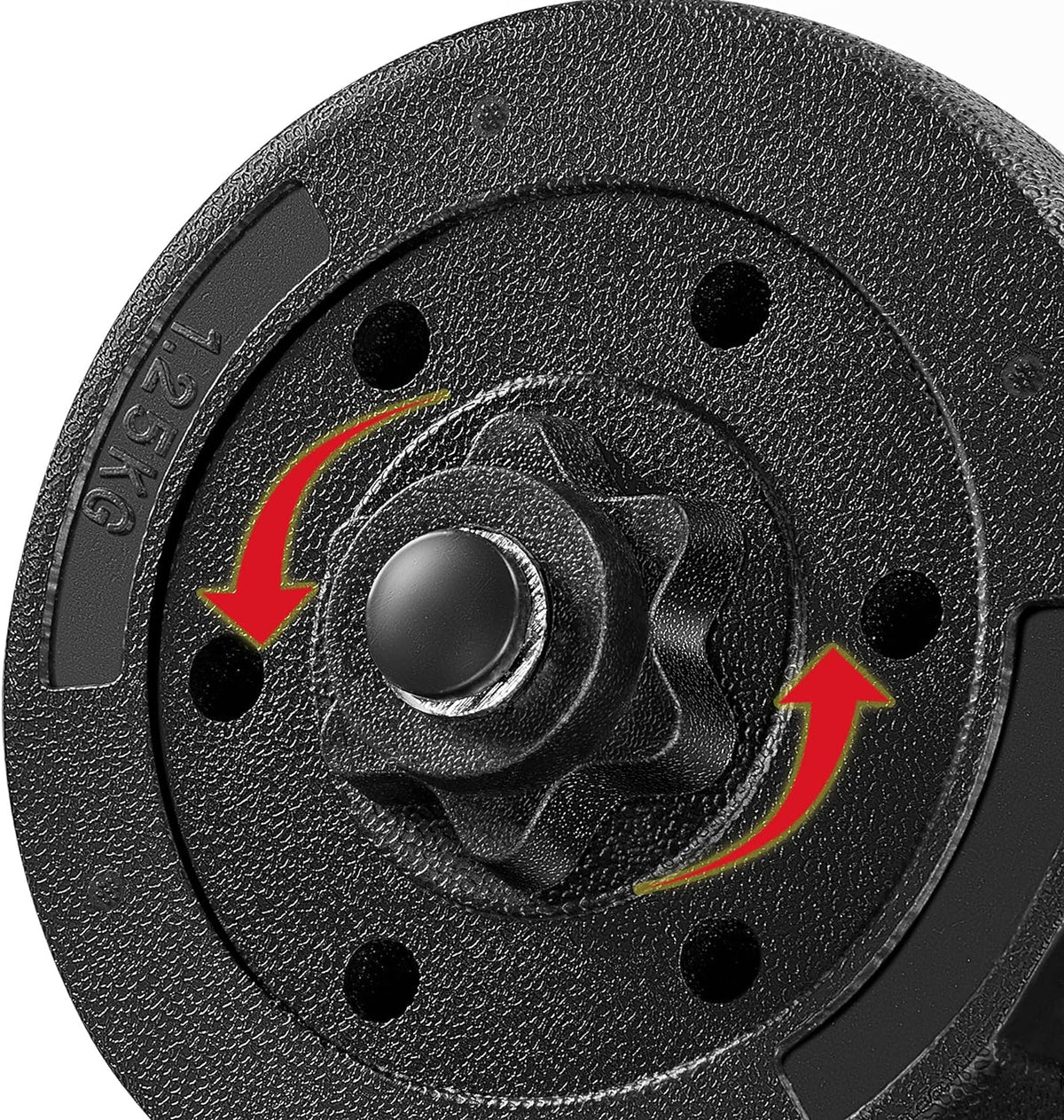 Yaheetech 30KG/25KG/20KG/15KG Adjustable Dumbbells Weight Set for Men/Women