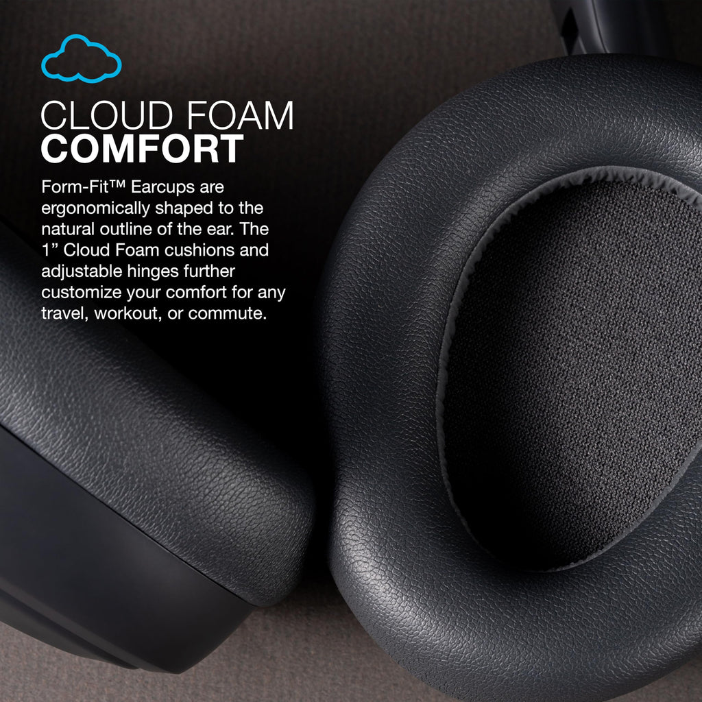 JLab JBuds Lux ANC Wireless Over-Ear Headphones, Mauve