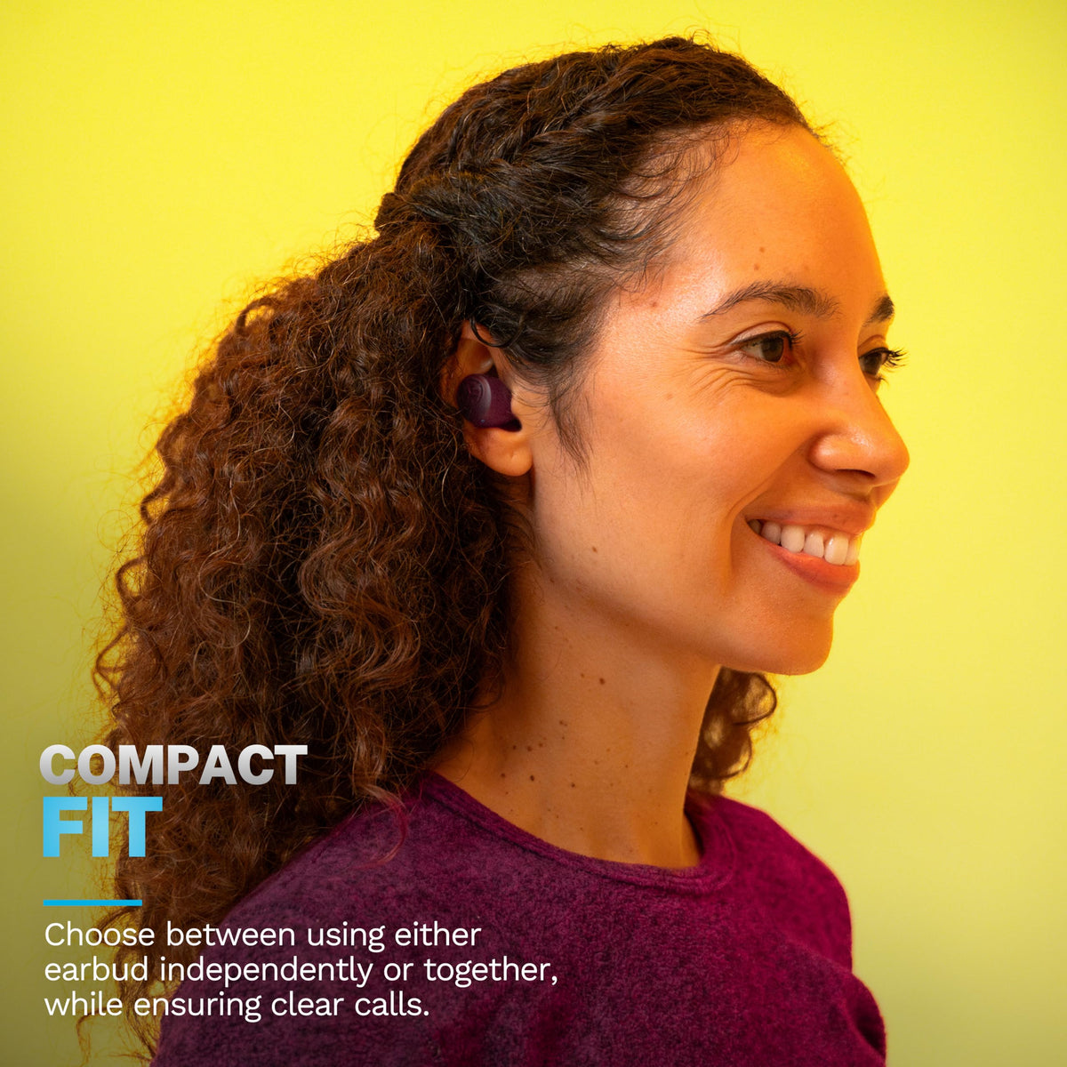 JLab Go Air Pop+ Earbuds, Dual Connect, EQ3 Sound, Black